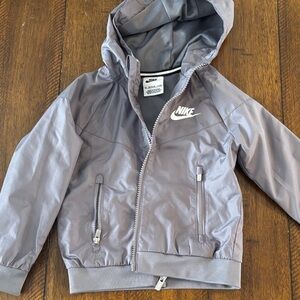 Nike Charcoal Hooded Jacket
